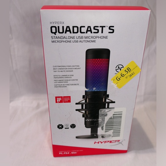 HyperX QuadCast S RGB with stand - Picture 2 of 4